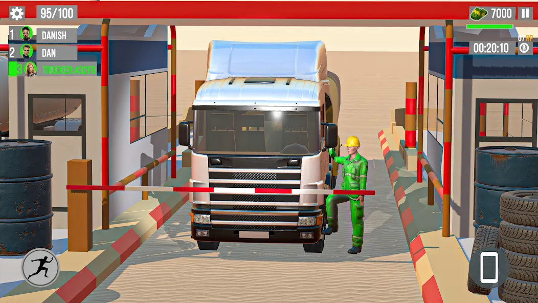 Euro Truck Gas Station Games — скриншот 5