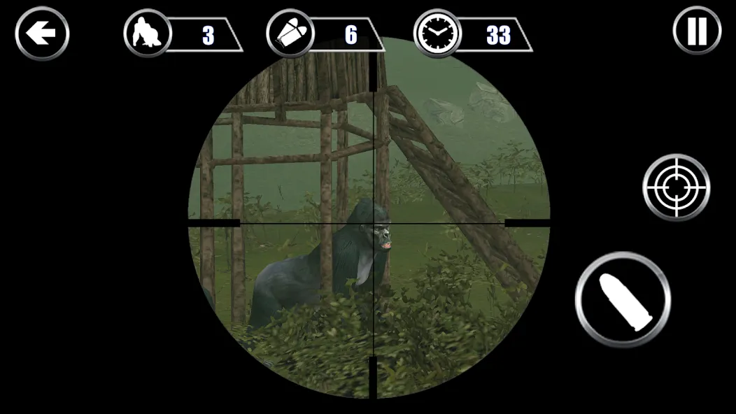 Gorilla Hunter: Hunting games — скриншот 1 Gorilla Hunter: Hunting games — скриншот 1
