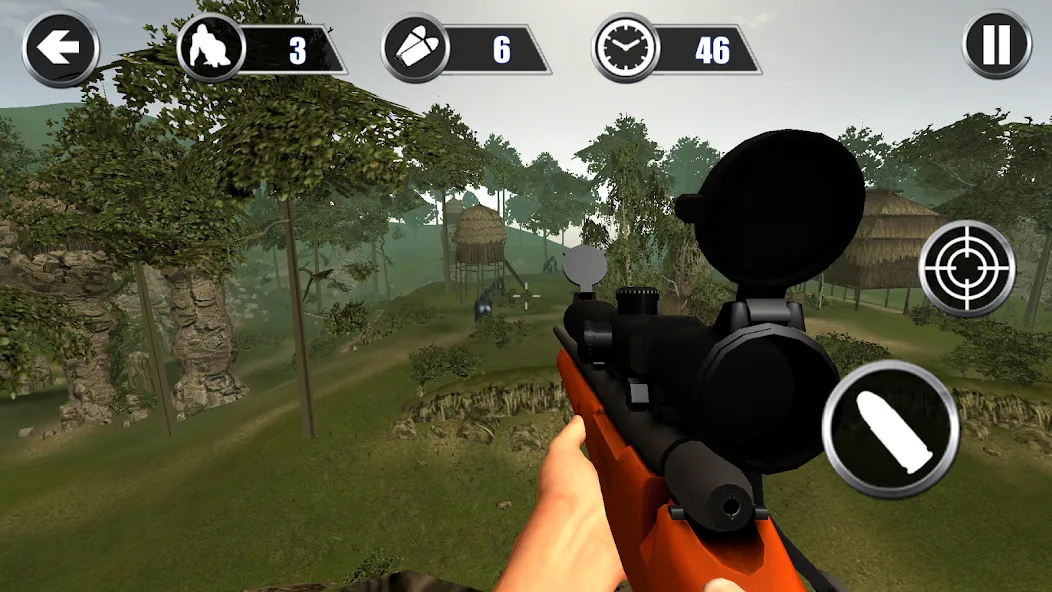 Gorilla Hunter: Hunting games — скриншот 3 Gorilla Hunter: Hunting games — скриншот 3