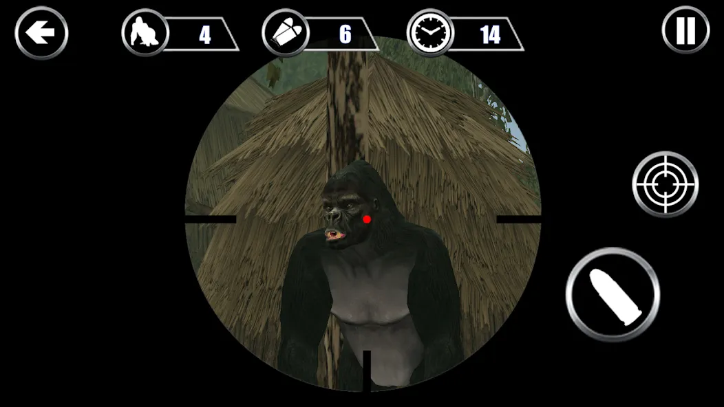 Gorilla Hunter: Hunting games — скриншот 4 Gorilla Hunter: Hunting games — скриншот 4