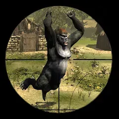 Скачать Gorilla Hunter: Hunting games — MOD на Андроид — Много денег и патронов