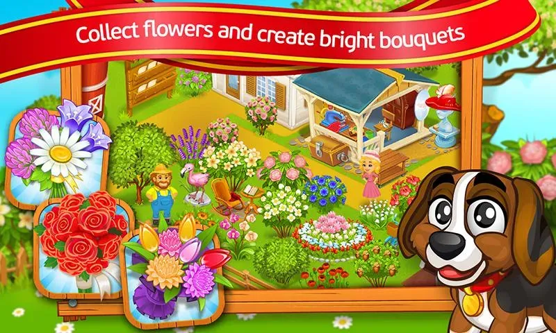 Farm Town: Cartoon Story — скриншот 3