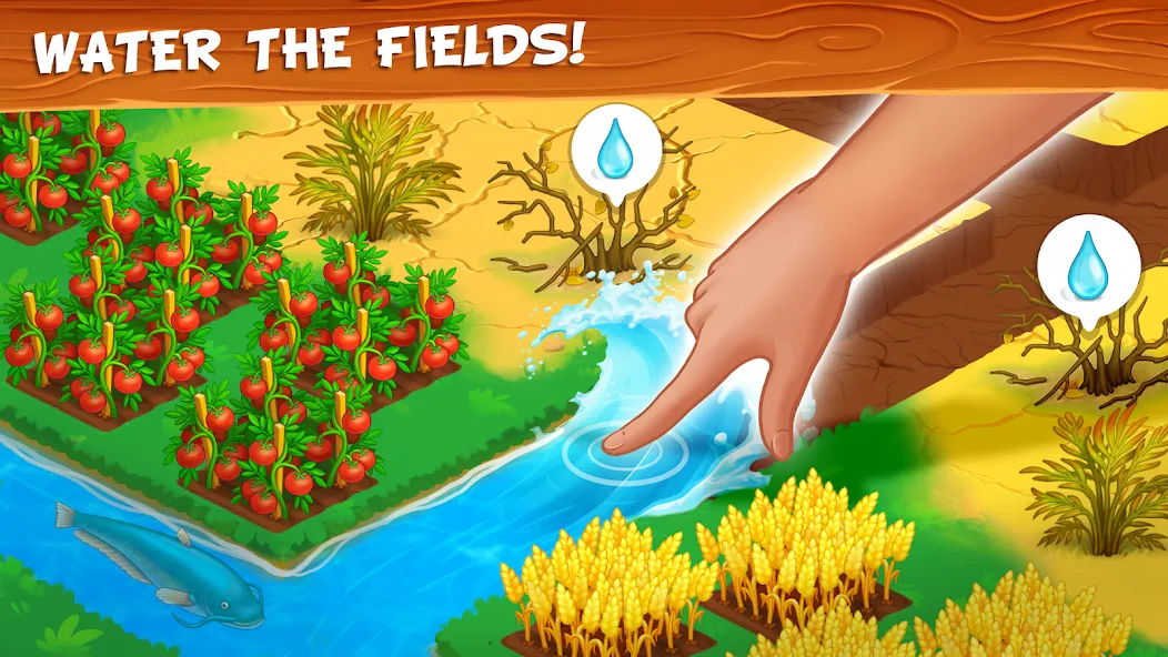Farm Town - Family Farming Day — скриншот 1