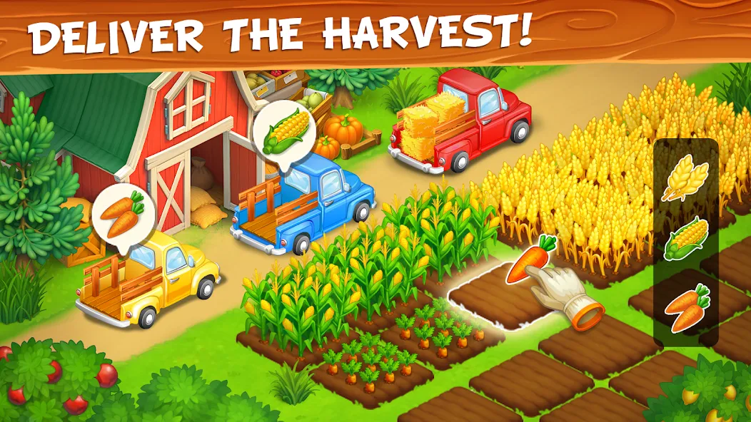 Farm Town - Family Farming Day — скриншот 2