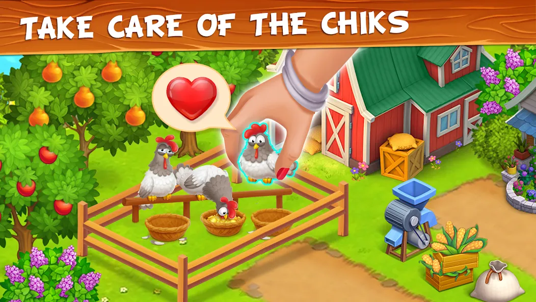 Farm Town - Family Farming Day — скриншот 4