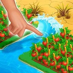 Скачать Farm Town - Family Farming Day MOD — Много денег