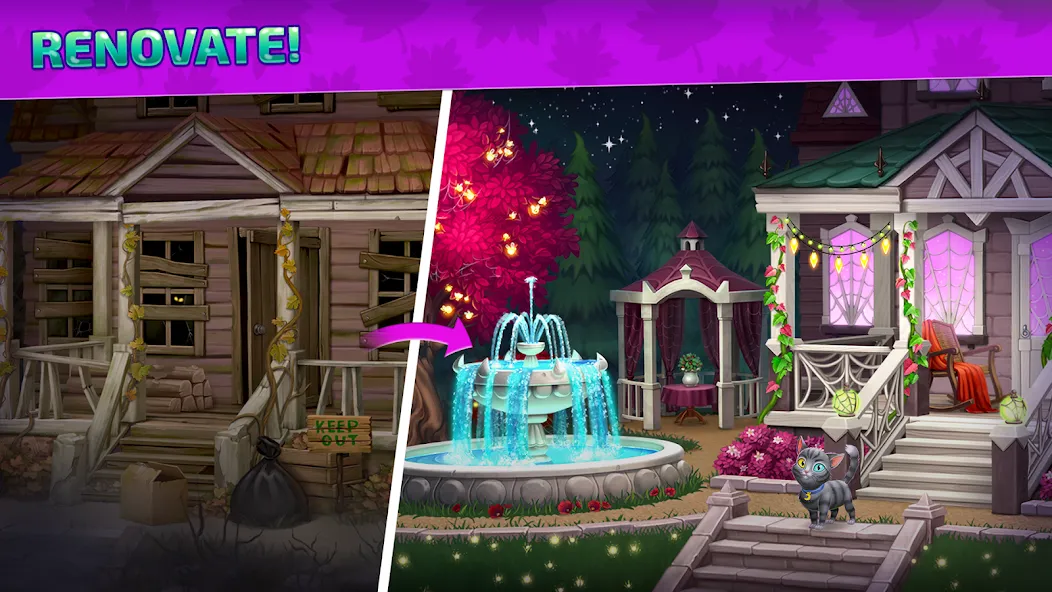 Chloe's Merge: House Design — скриншот 5