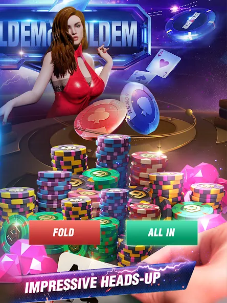 Holdem or Foldem - Texas Poker — скриншот 3