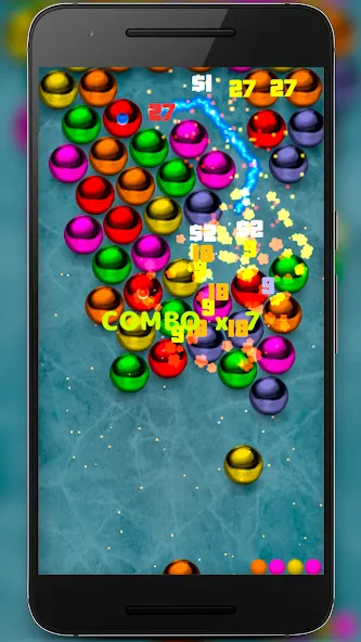 Magnetic balls bubble shoot — скриншот 3 Magnetic balls bubble shoot — скриншот 3