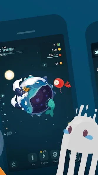 Walkr: Fitness Space Adventure — скриншот 5