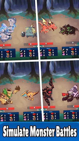 Monster RPG: AFK Idle Clicker — скриншот 2