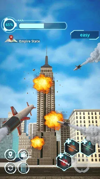 City Demolish: Rocket Smash! — скриншот 1