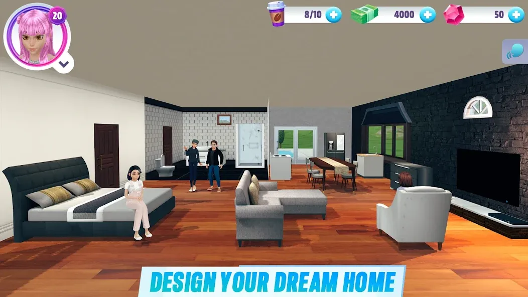 Virtual Sim Story: Home & Life — скриншот 2