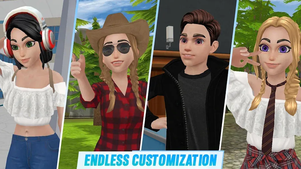Virtual Sim Story: Home & Life — скриншот 3