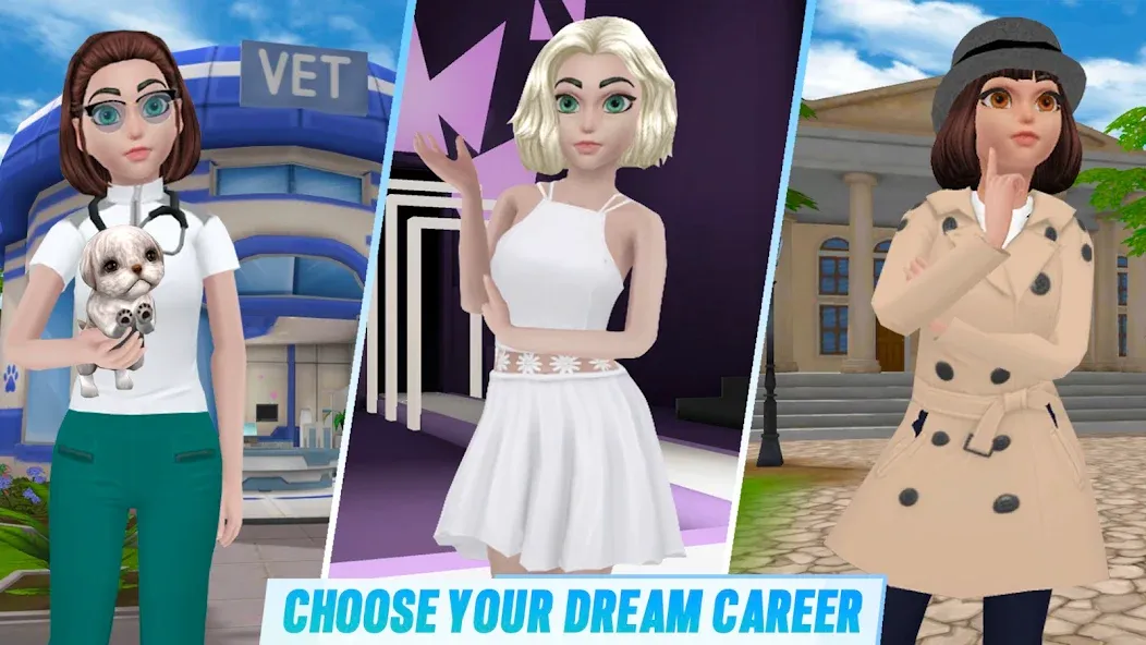 Virtual Sim Story: Home & Life — скриншот 5