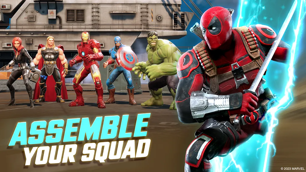 MARVEL Strike Force: Squad RPG — скриншот 1