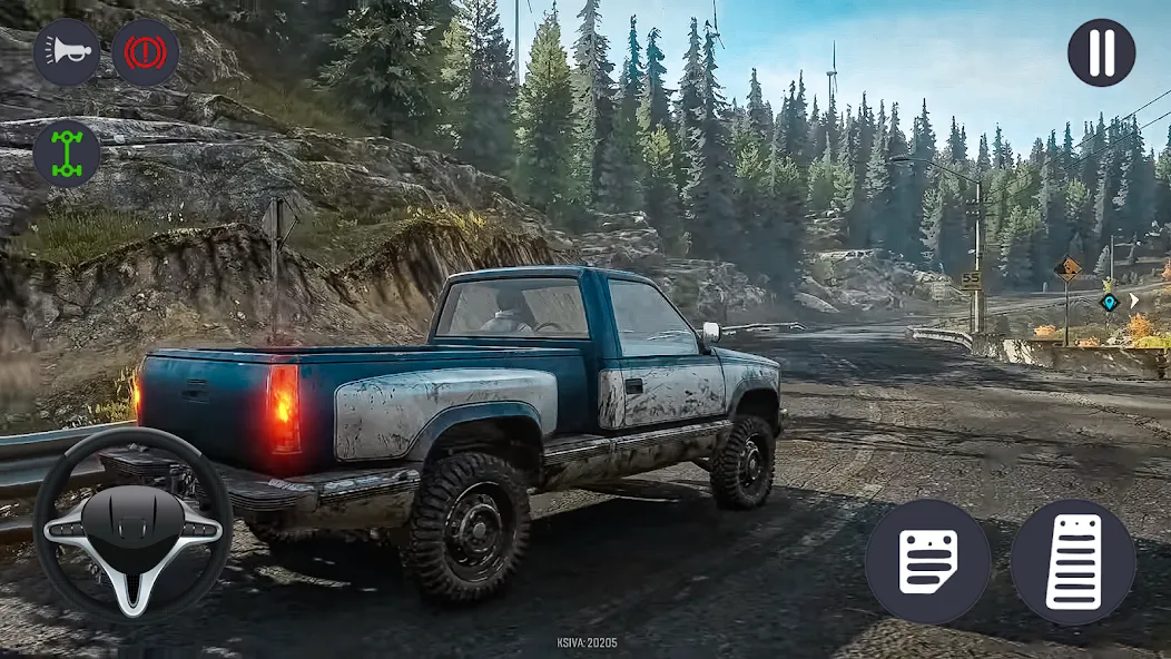 4x4 Jeep Offroad Car Driving — скриншот 1