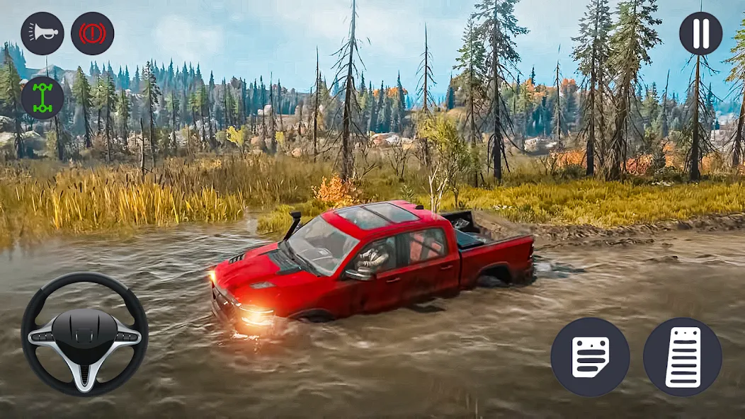 4x4 Jeep Offroad Car Driving — скриншот 3