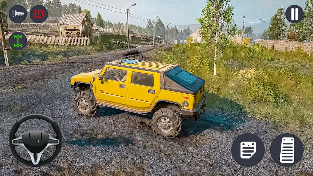 4x4 Jeep Offroad Car Driving — скриншот 5
