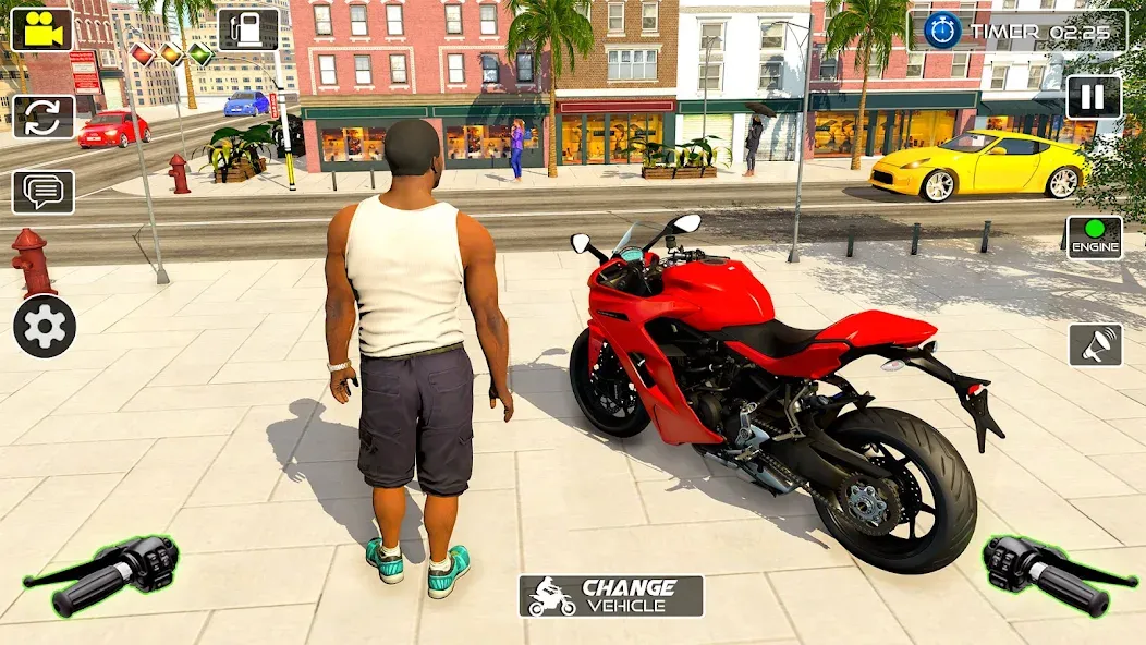 Xtreme Bike Racing Motor Tour — скриншот 1 Xtreme Bike Racing Motor Tour — скриншот 1