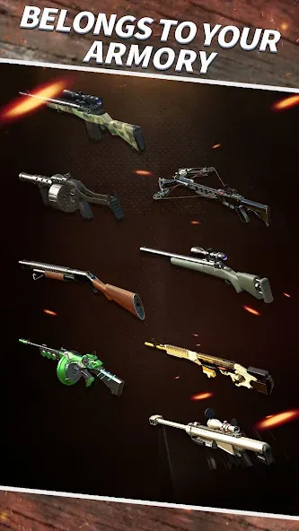 Sniper Shooting : 3D Gun Game — скриншот 3