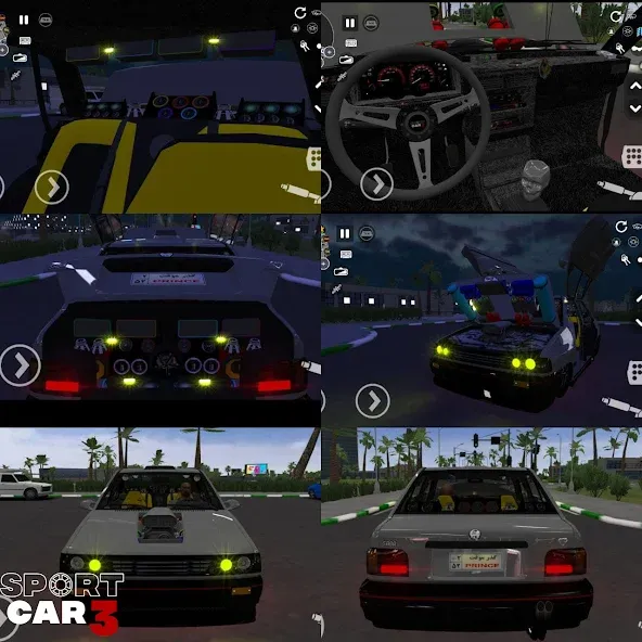 Sport car 3 : Taxi & Police - — скриншот 3