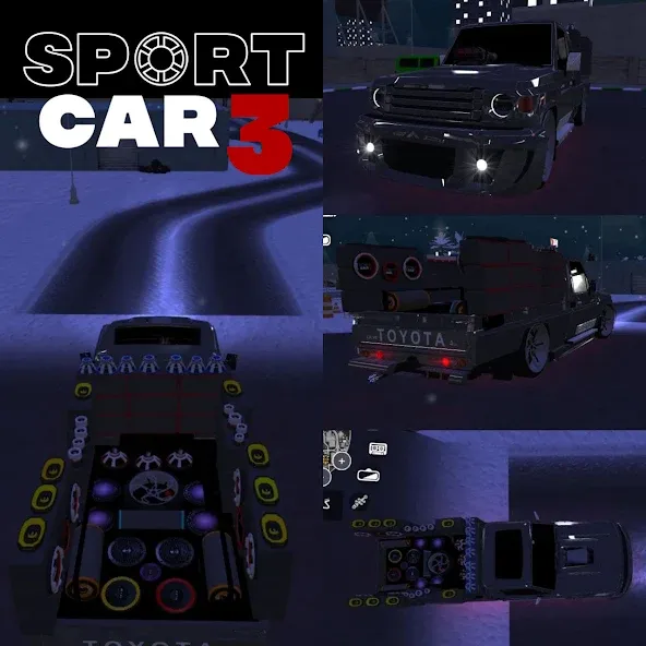 Sport car 3 : Taxi & Police - — скриншот 5