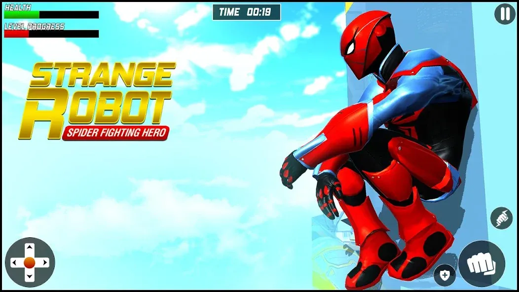 Strange Robot Spider hero Game — скриншот 1 Strange Robot Spider hero Game — скриншот 1
