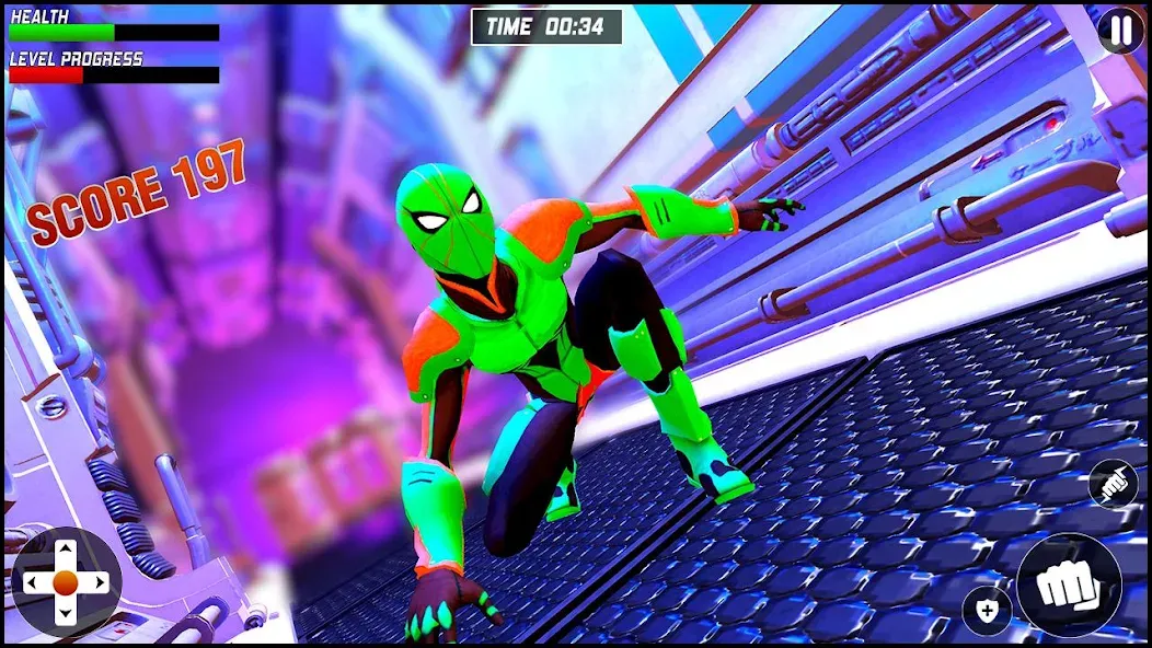 Strange Robot Spider hero Game — скриншот 2 Strange Robot Spider hero Game — скриншот 2