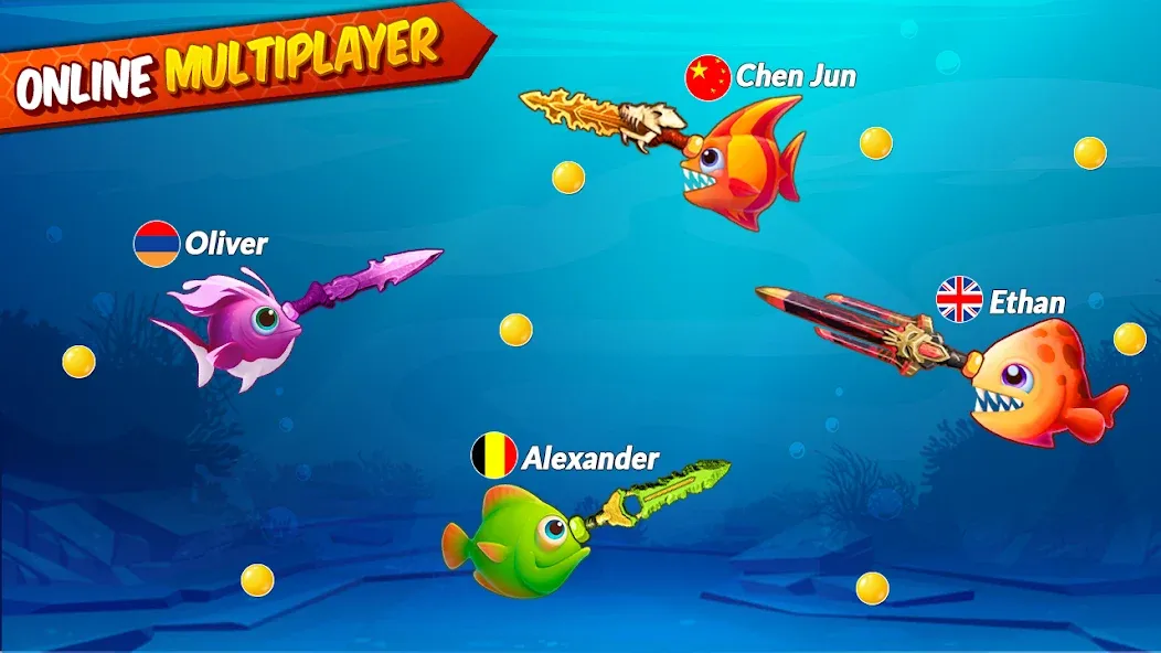 Big Eat Fish Games Shark Games — скриншот 4