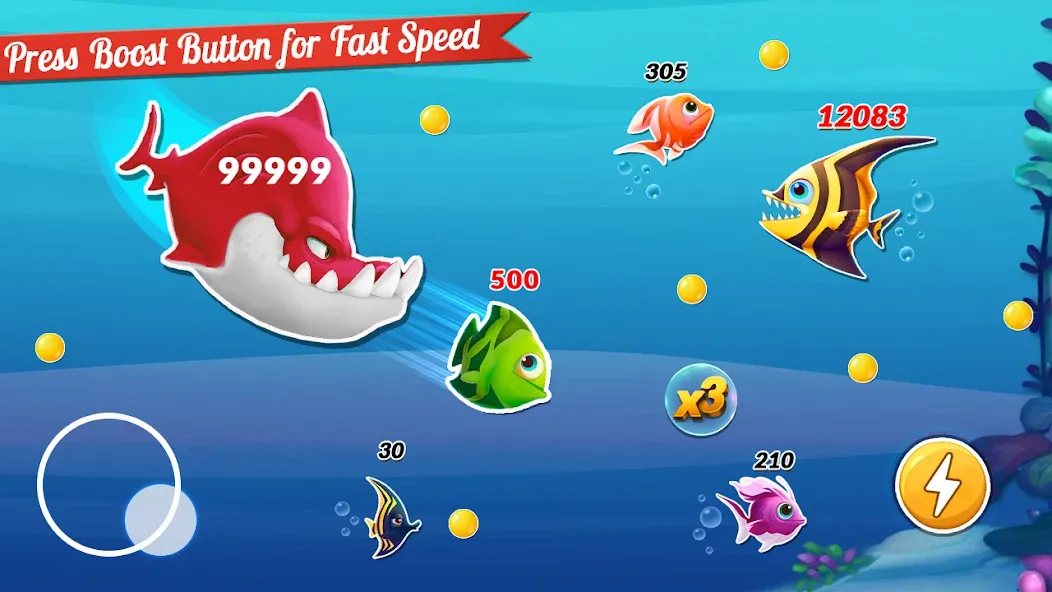 Fish.IO Fish Games Shark Games — скриншот 1