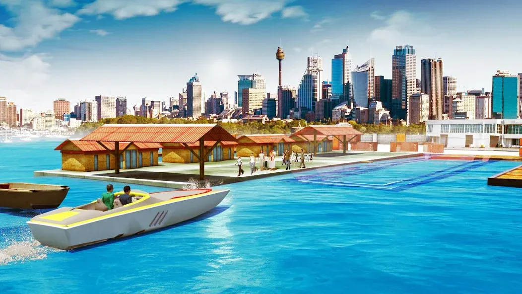Boat Simulator Games — скриншот 3