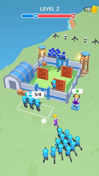 Army War Camp—Battle Game — скриншот 2