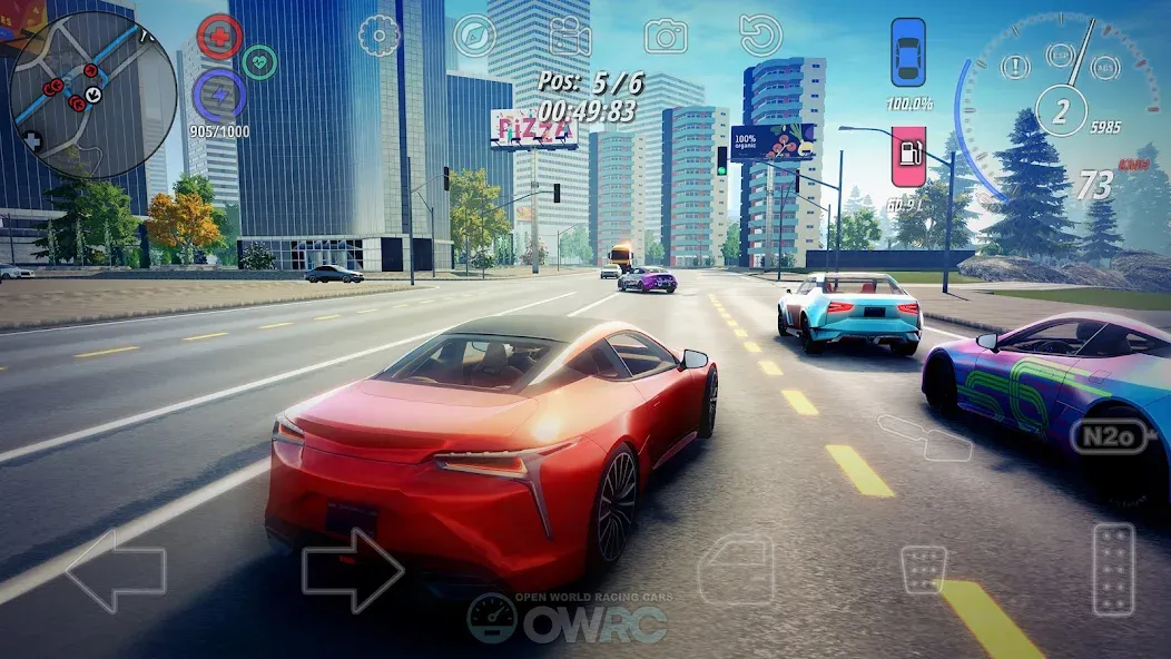 OWRC: Open World Racing Cars — скриншот 1