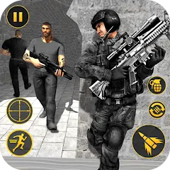 Скачать Anti Terrorist Shooting Game на Android — Много денег