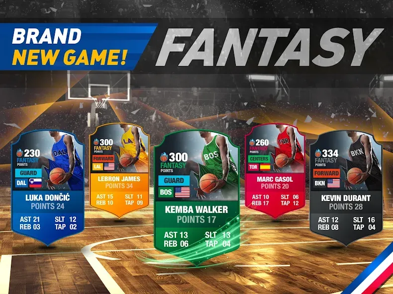Basketball Fantasy Manager NBA — скриншот 3