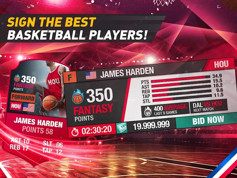 Basketball Fantasy Manager NBA — скриншот 5