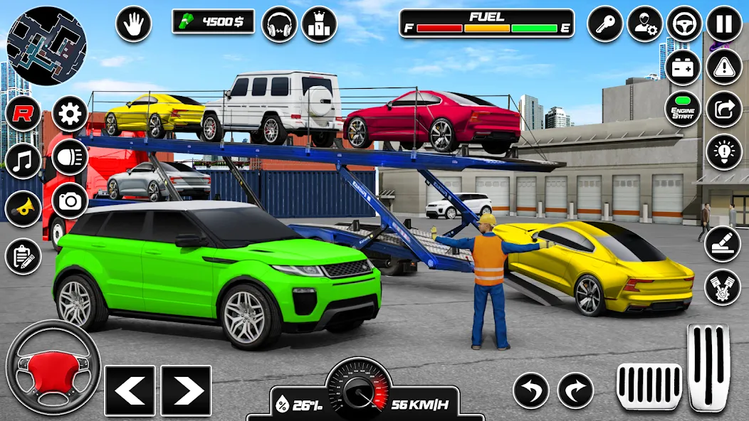 Car Transporter 3d:Truck Games — скриншот 3