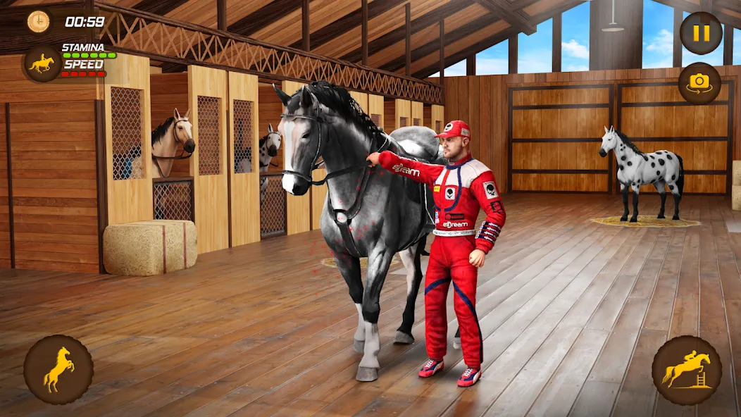 Horse Racing Game: Horse Games — скриншот 1