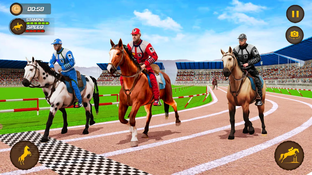 Horse Racing Game: Horse Games — скриншот 2