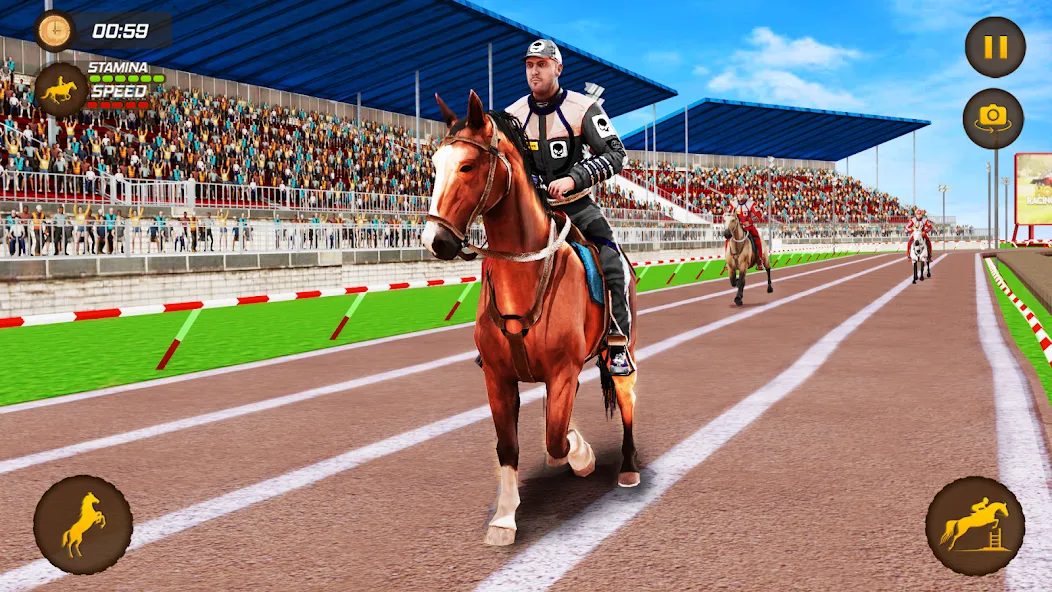 Horse Racing Game: Horse Games — скриншот 3