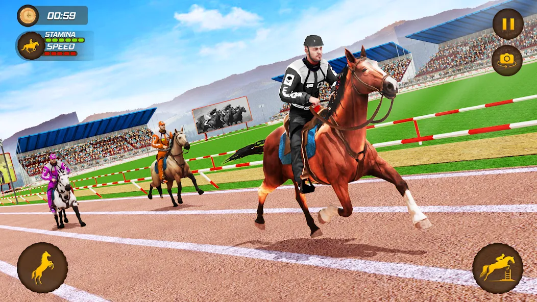 Horse Racing Game: Horse Games — скриншот 4