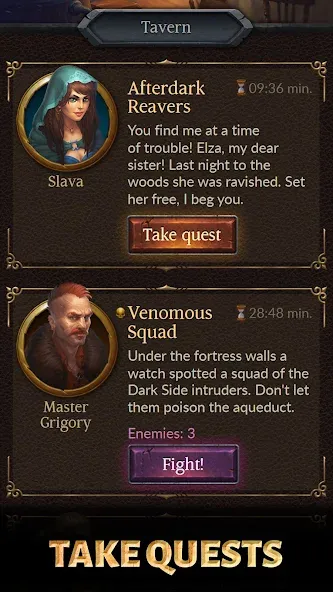 Age of Revenge: Turn Based RPG — скриншот 4