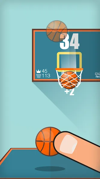 Basketball FRVR - Dunk Shoot — скриншот 2
