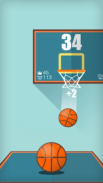 Basketball FRVR - Dunk Shoot — скриншот 4