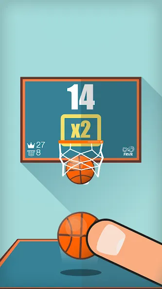 Basketball FRVR - Dunk Shoot — скриншот 5
