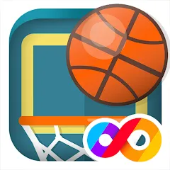 Basketball FRVR - Dunk Shoot MOD APK на Android — Много денег