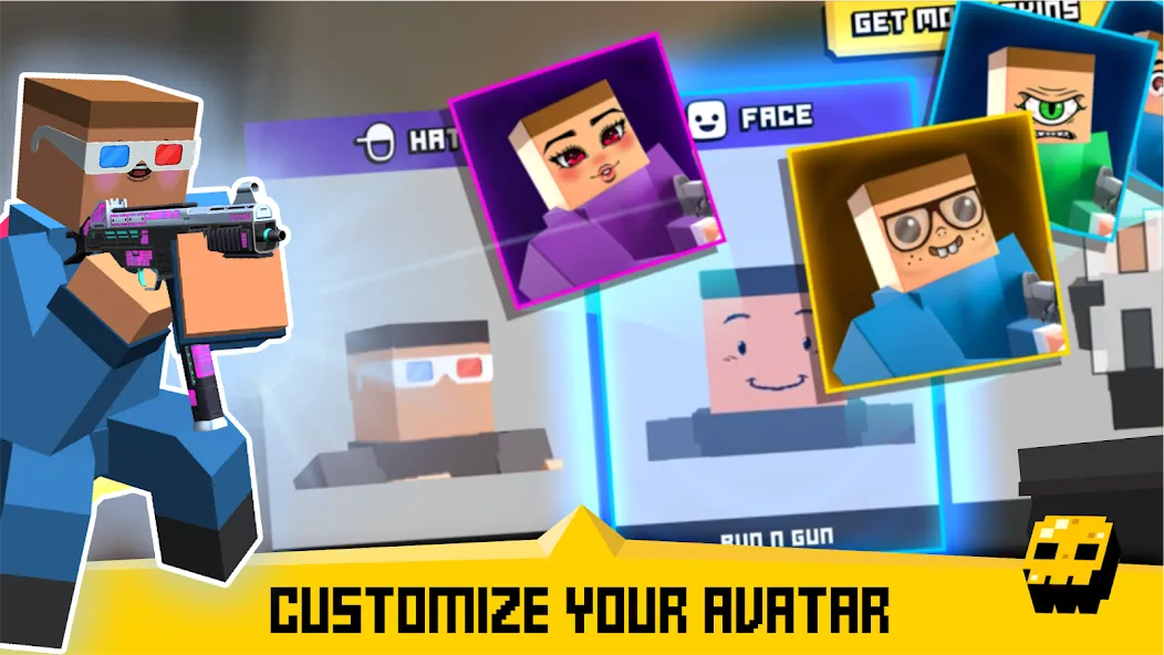 Krunker FRVR - Multiplayer FPS — скриншот 2