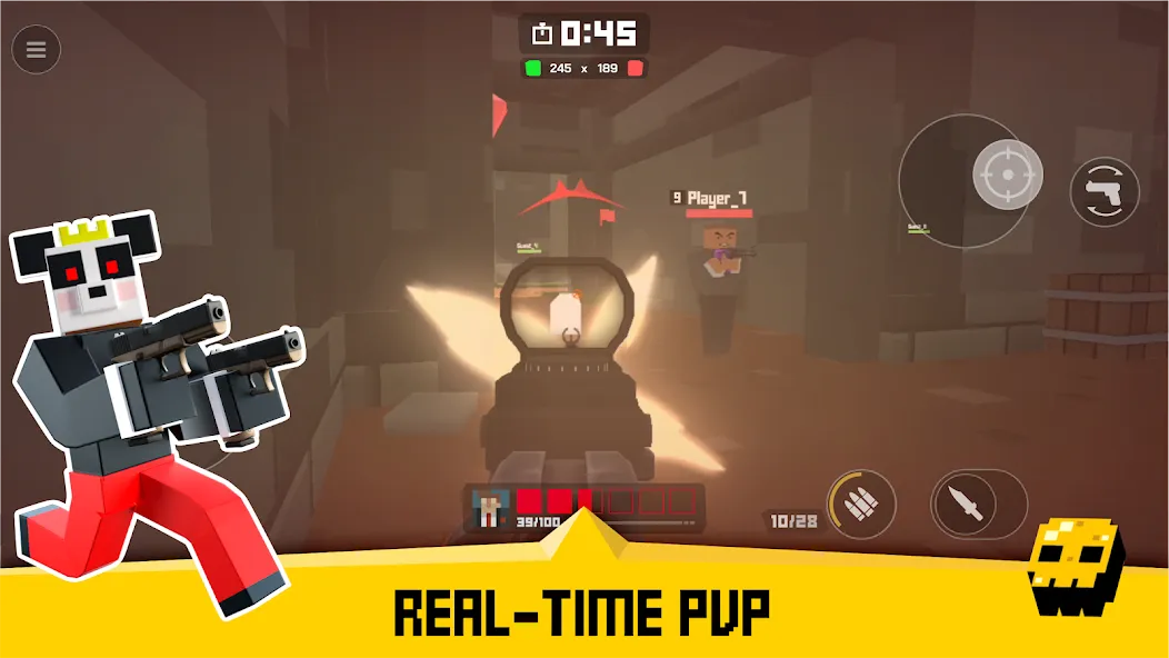 Krunker FRVR - Multiplayer FPS — скриншот 3