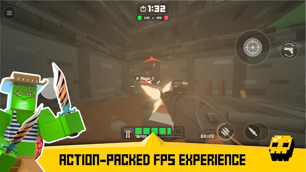 Krunker FRVR - Multiplayer FPS — скриншот 5